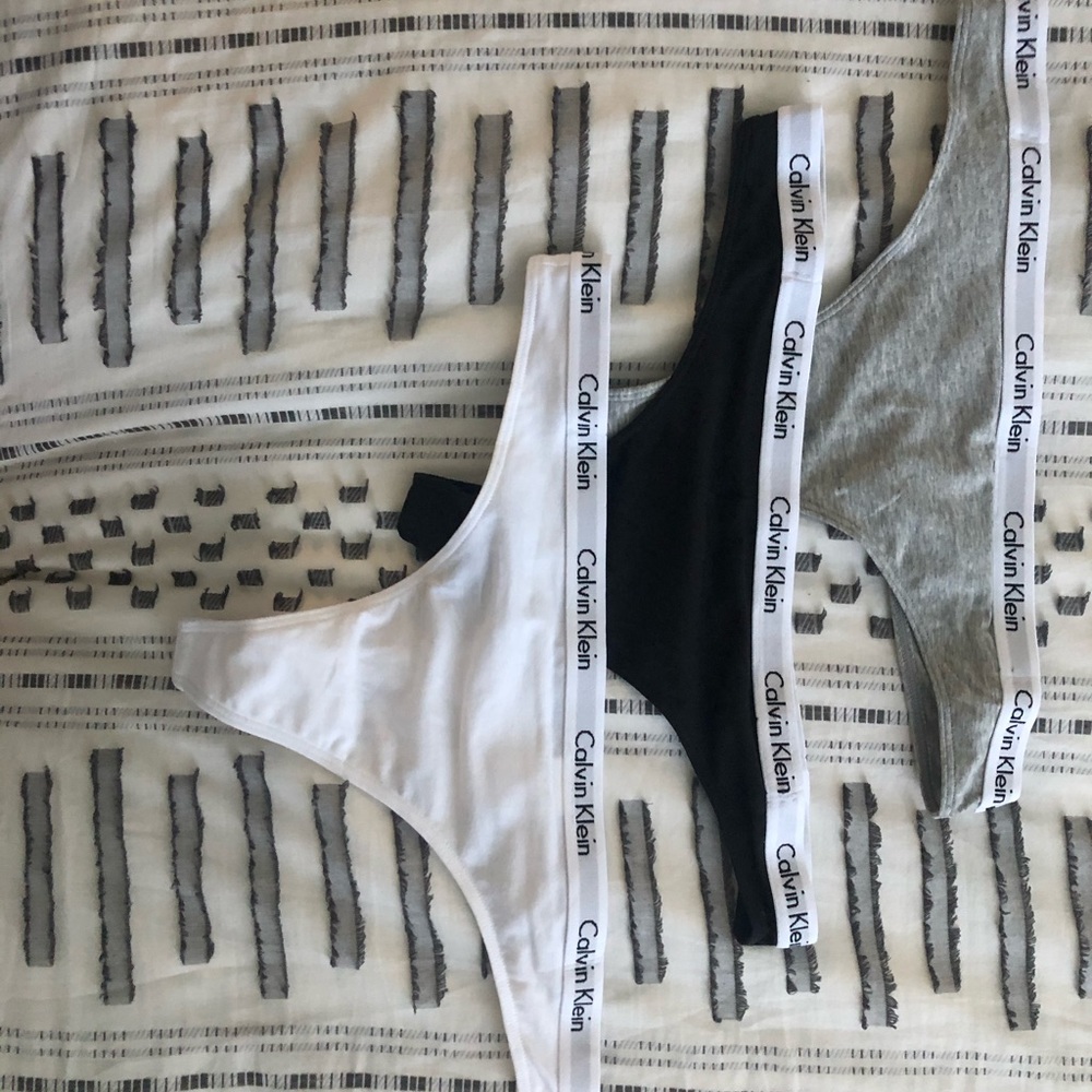 Calvin Klein Set of 3 Thongs